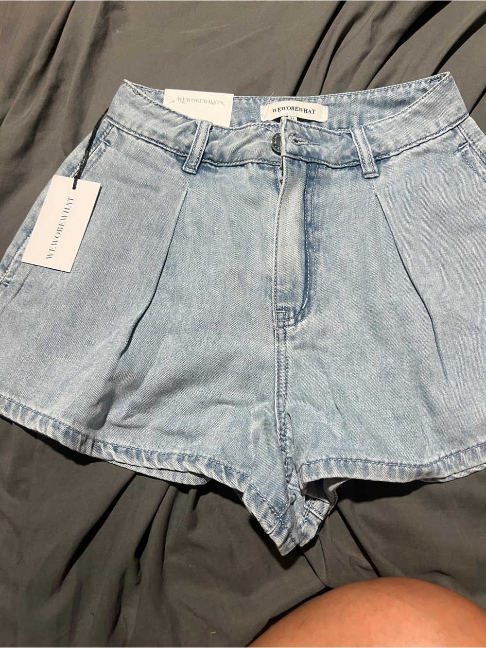 NWT we wore what pleated wide leg short size 24
